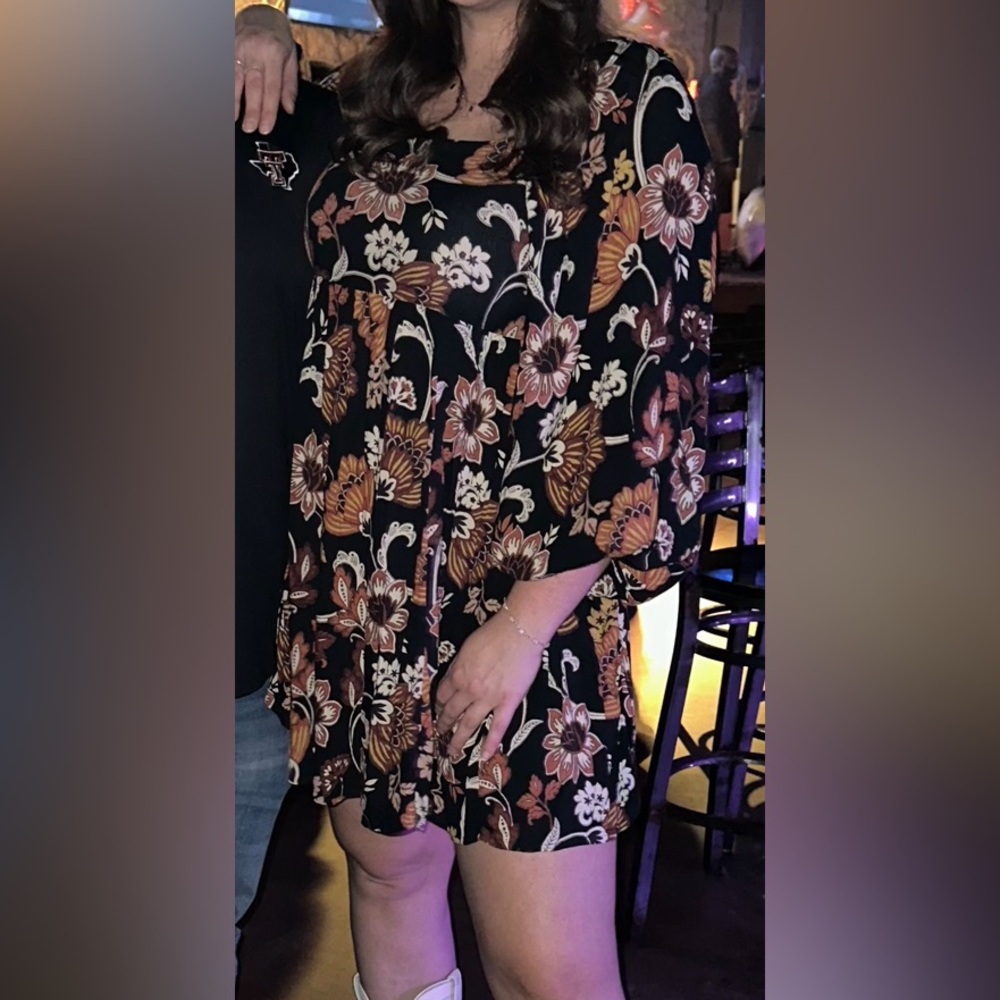 Floral Mini Dress